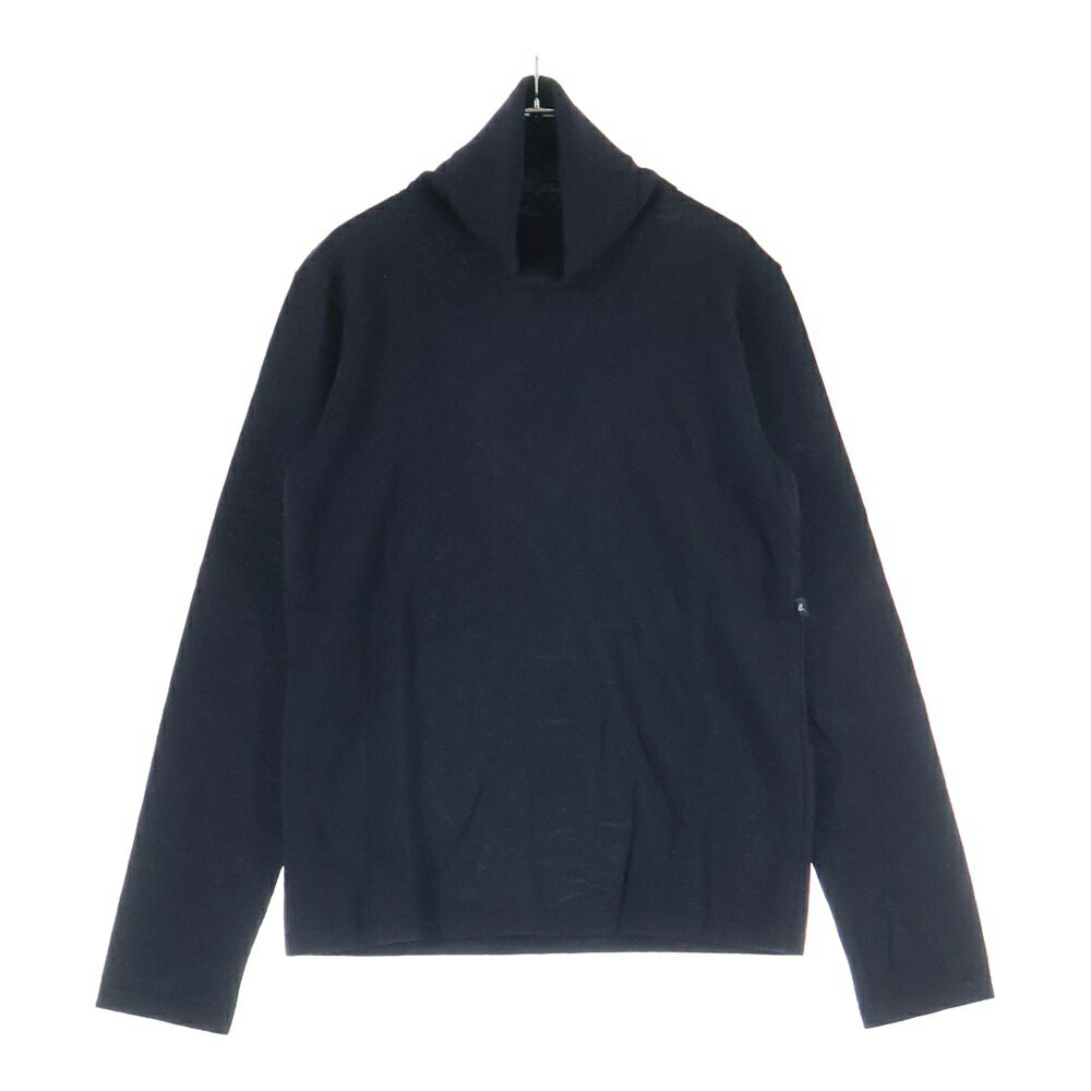 agnes b. HOMME ハイネックニットセーター ウール フランス製 黒 agnes