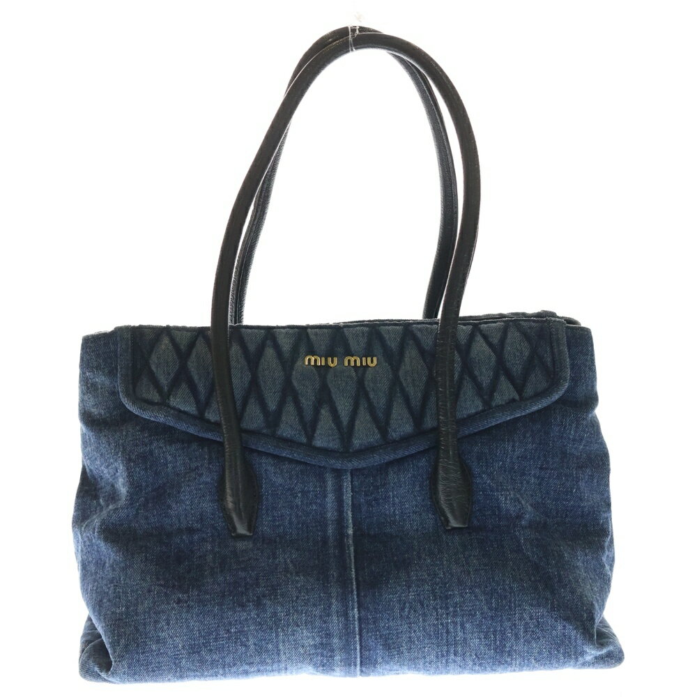 Miumiu デニム バッグ miumiu デニム バッグ MIU MIU(ミュウミュウ