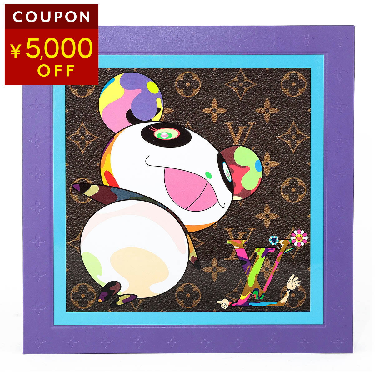 村上隆 パズル カイカイキキ 丸型パズル パンダちゃん 村上隆 パズル