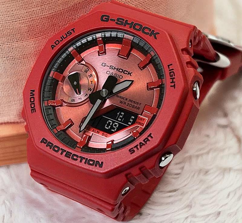 楽天市場】g－shock レッドゴールド（腕時計）の通販