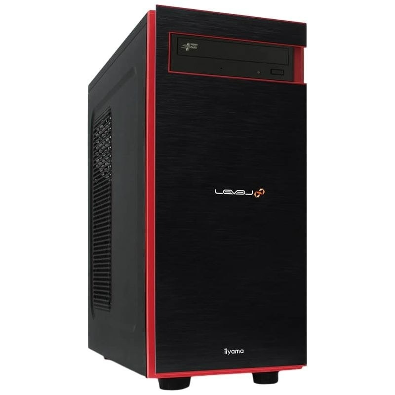 半額セール中】iiyama LEVEL-J ブラック/レッド デスクトップPC 半額