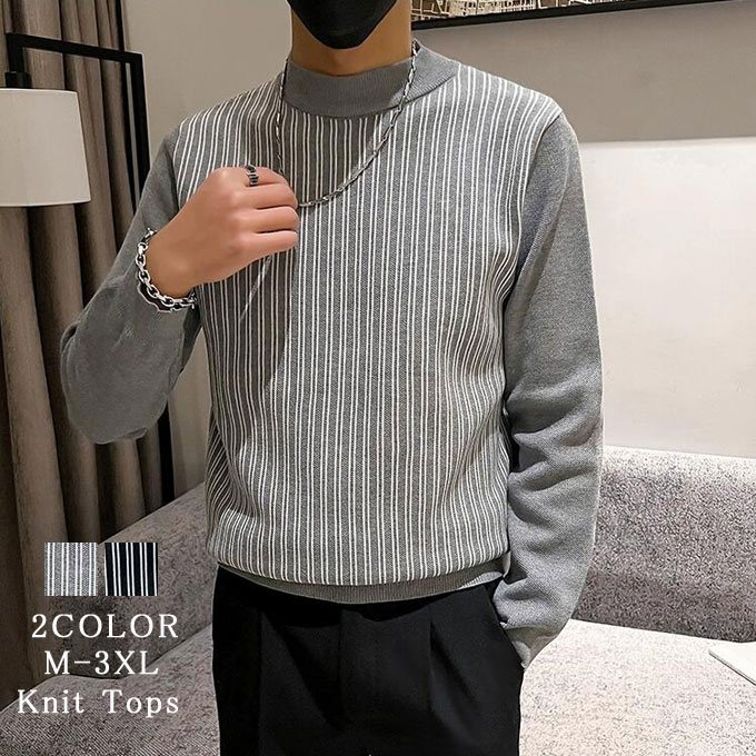 楽天市場】ストライプ（サイズ（S/M/L）M）（ニット・セーター