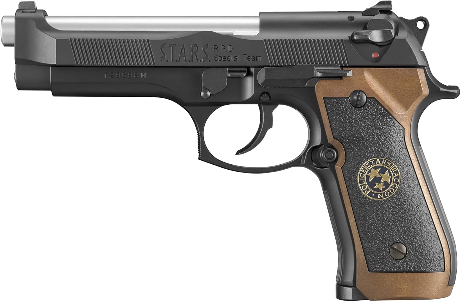 レア物 新品ベレッタ m9用サムライエッジ風 木、特殊樹脂製グリップ