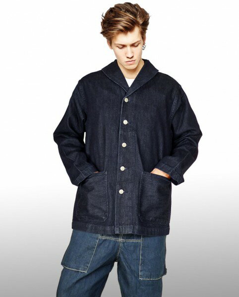 楽天市場】デニム カバーオール ジャケット メンズ デッキ ジャケット