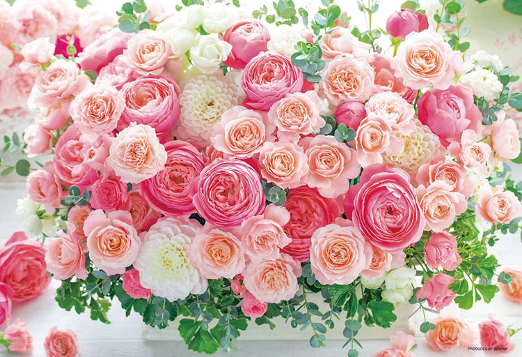 楽天市場】ジグソーパズル 1000ピース フラワーの通販