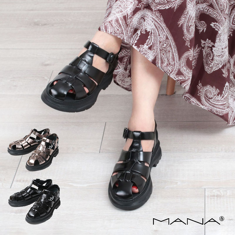 楽天市場】mana（サンダル｜レディース靴）：靴の通販