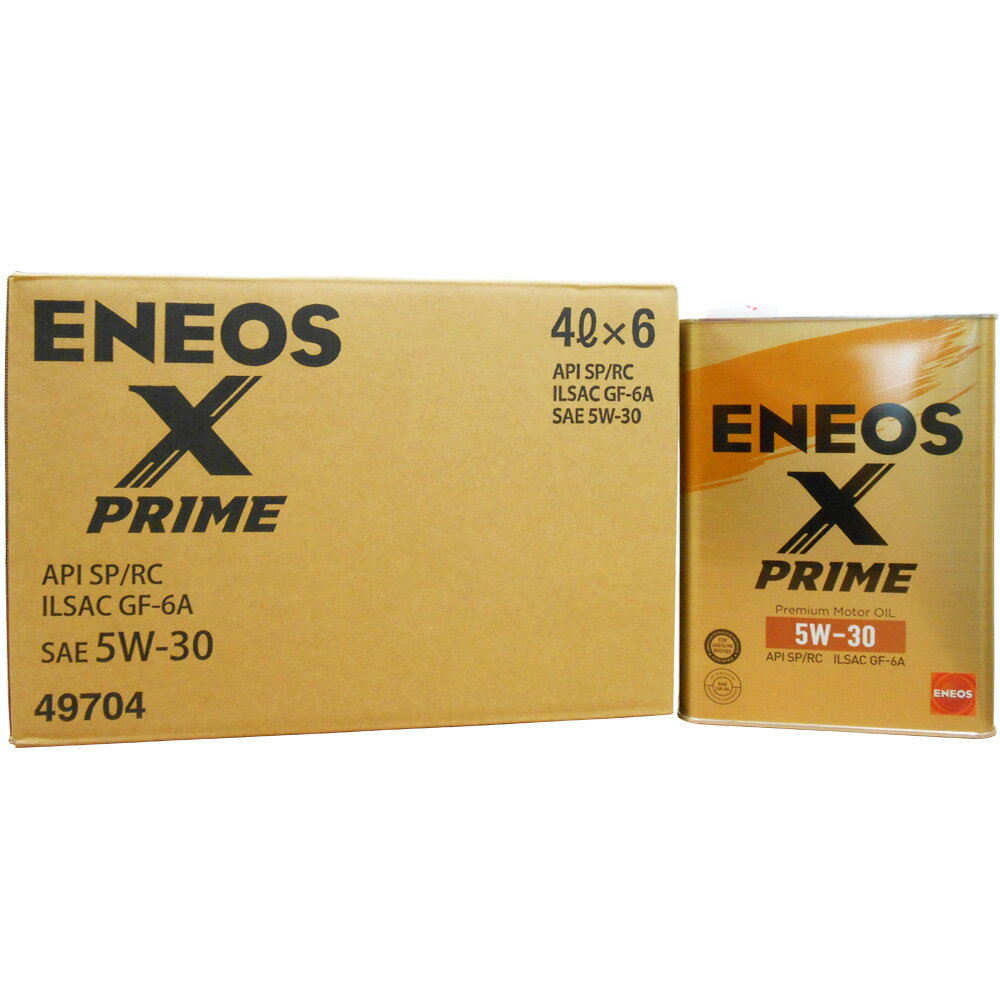 楽天市場】eneos x prime (エックスプライム) エンジンオイル 5w-30の通販