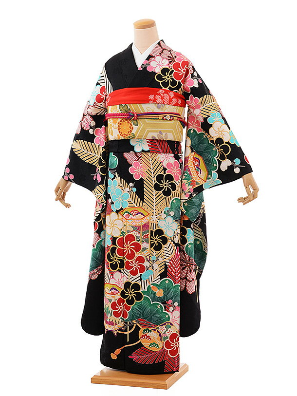 楽天市場】山本寛斎 振袖 黒の通販