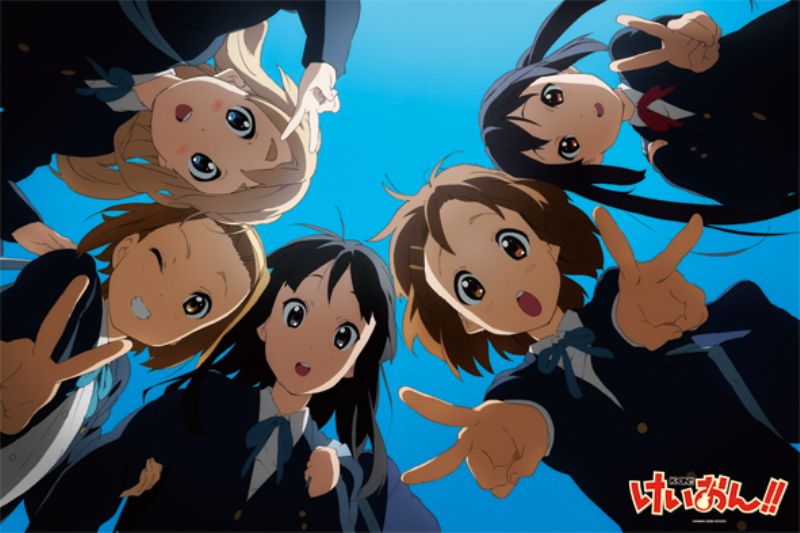 けいおん！ ジグソーパズル 8個セット（未開封7個と開封済み1個） けい