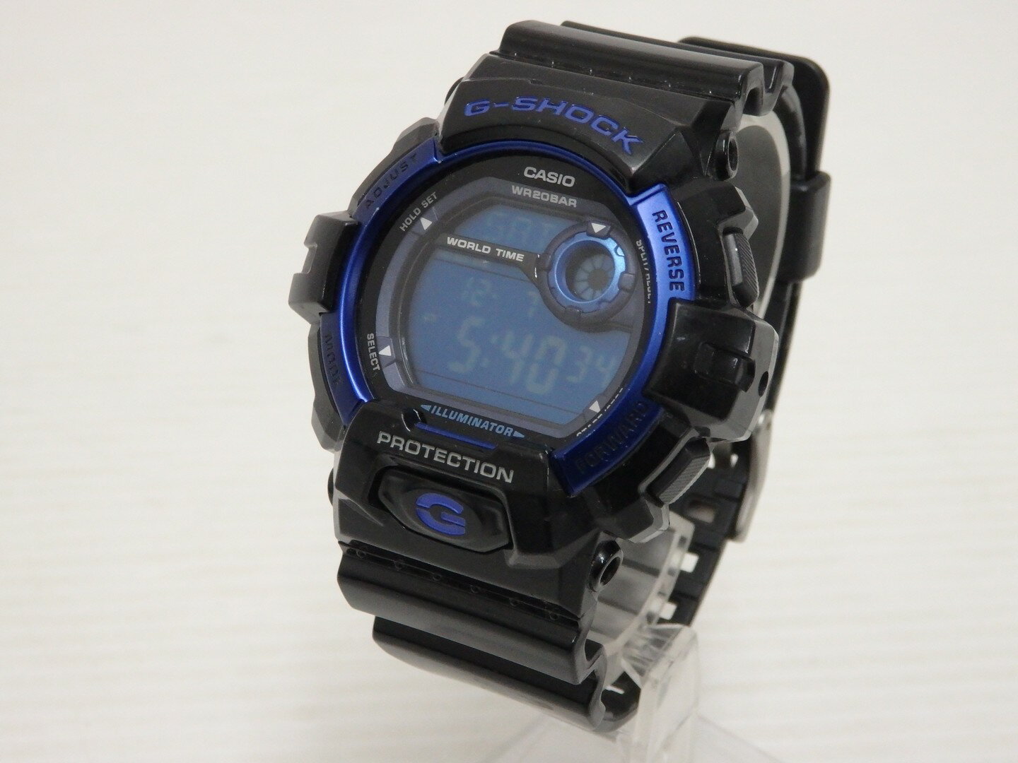G-SHOCK デジタル腕時計 青 G-8100 G-8100-1JFサポートページ | CASIO
