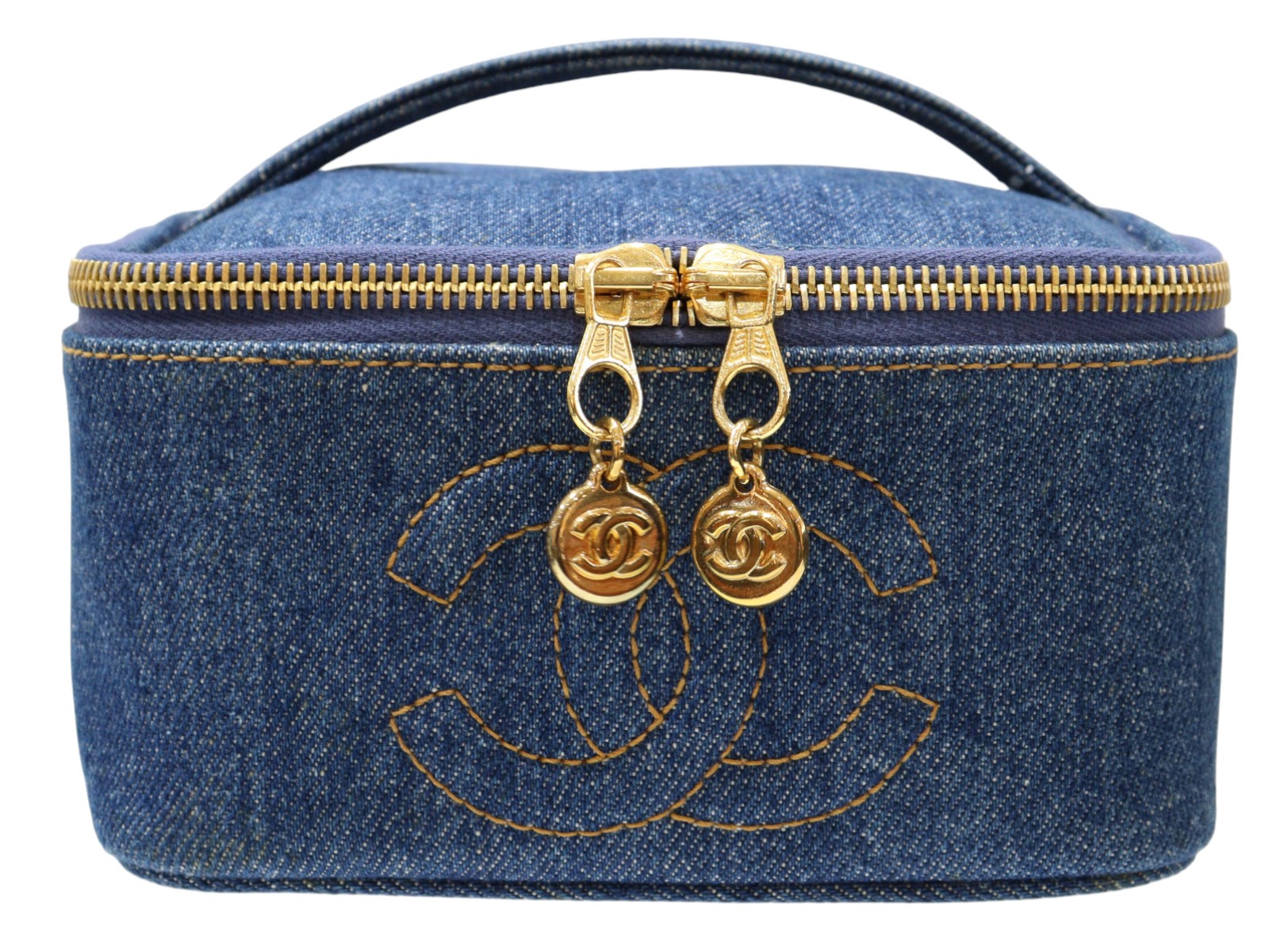 楽天市場】デニム（ブランドシャネル）（化粧ポーチ｜レディースバッグ