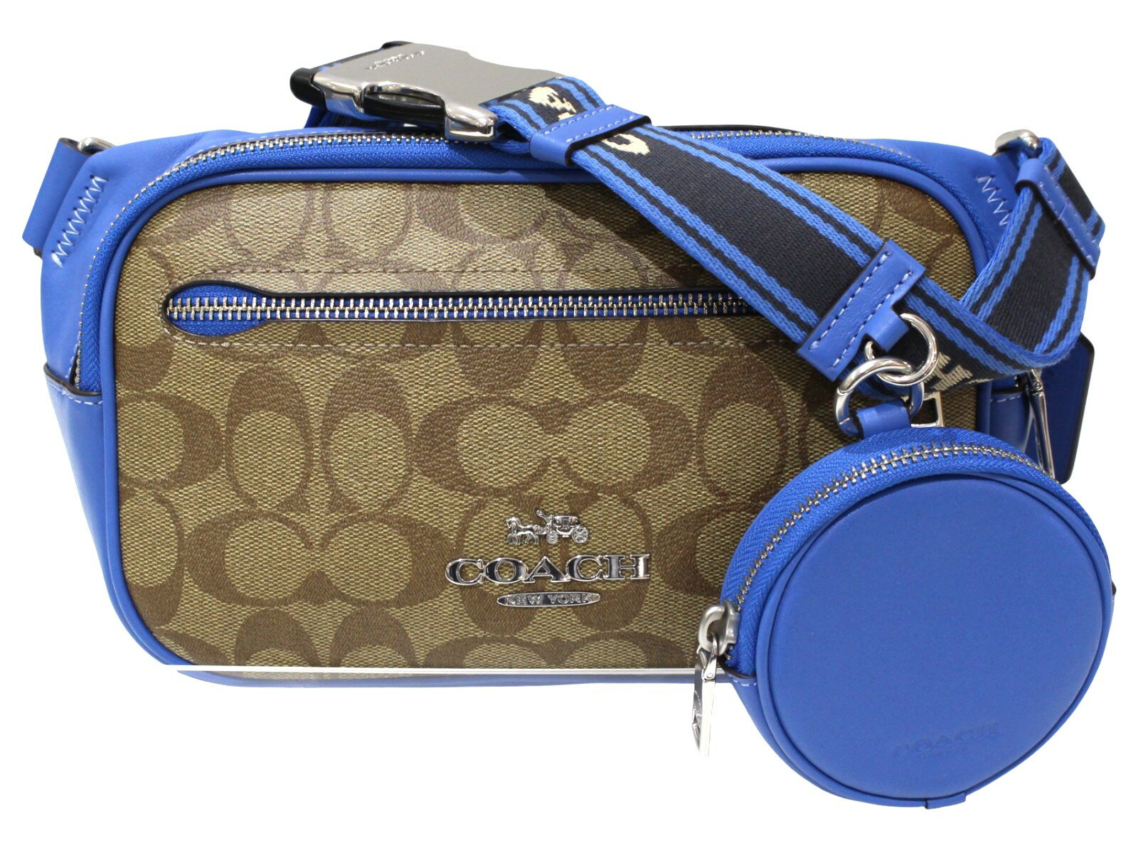 楽天市場】ブルー（ブランドコーチ）（ボディバッグ・ウエストポーチ