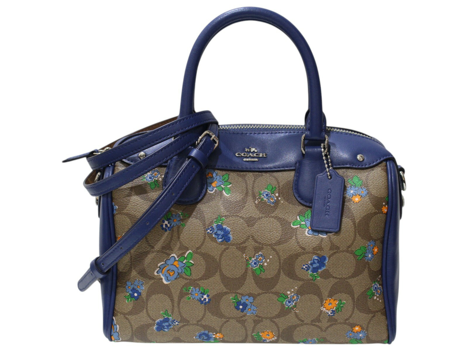 楽天市場】コーチ ボストンバッグ（カラーブルー）（レディースバッグ