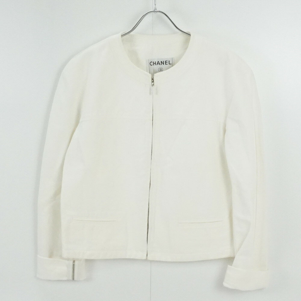 シャネル ノーカラージャケット ホワイト おまけ付き 楽天市場】ノー