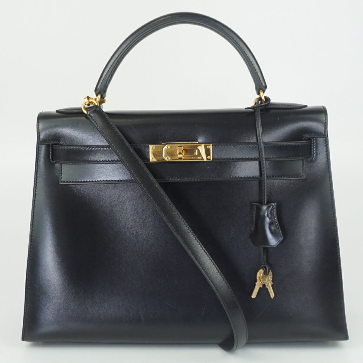 極美品】エルメス ケリー 25空箱 32×27×16 極美品】エルメス ケリー 25