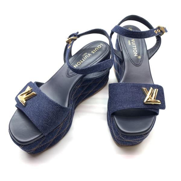 楽天市場】ルイヴィトン デニム（サンダル｜レディース靴）：靴の通販