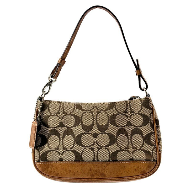 楽天市場】コーチ 6094 シグネチャー デミポーチ ブラウンの通販