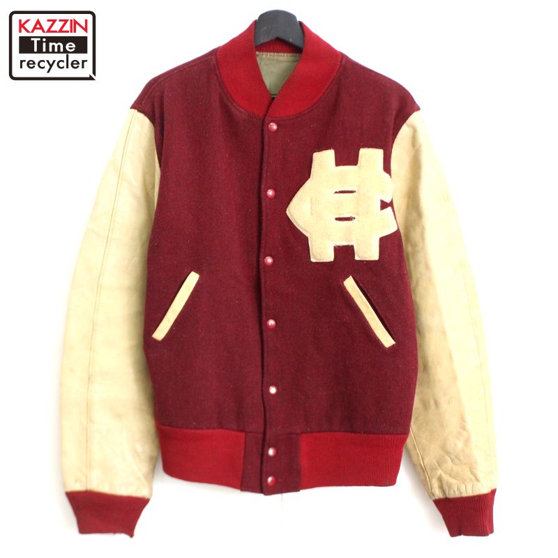 楽天市場】スタジャン バーガンディーの通販