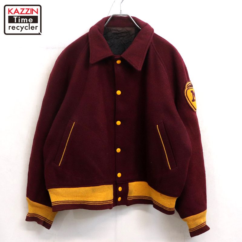 楽天市場】スタジャン バーガンディーの通販