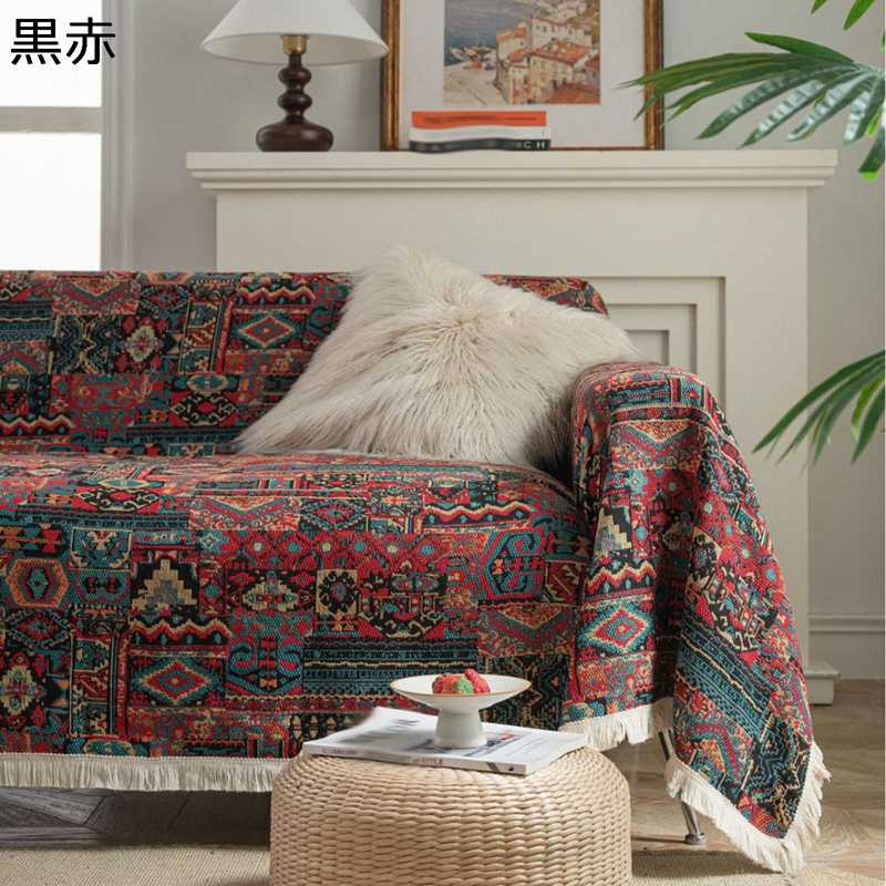 最後の晩餐 マルチカバー ソファーカバー ヴィンテージラグ 133x187