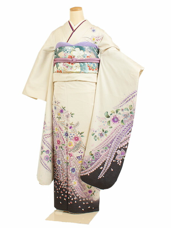 楽天市場】振袖 辻が花（カラーホワイト）（和服｜レディース