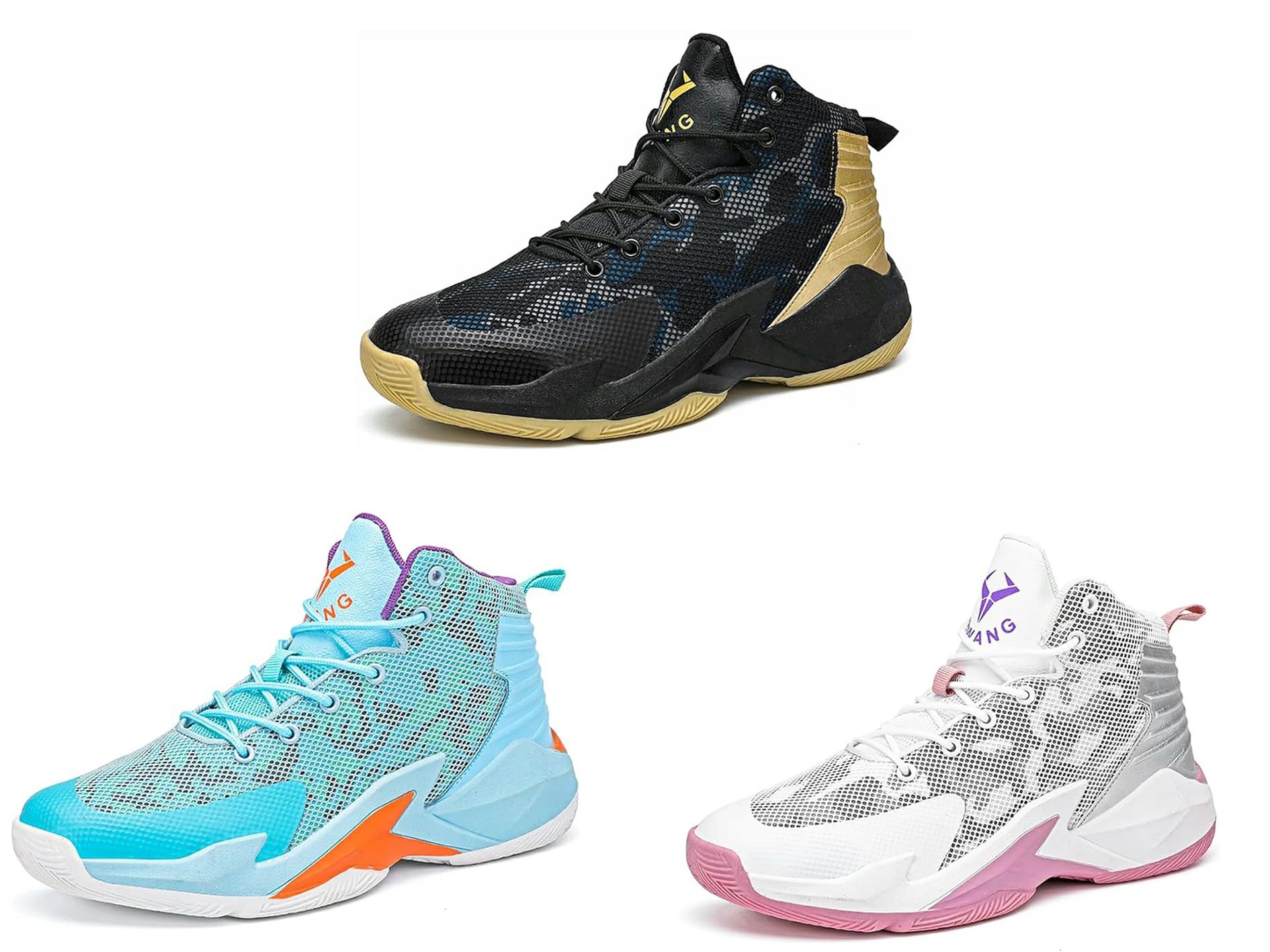 楽天市場】バスケットシューズ 赤 ハイカットの通販