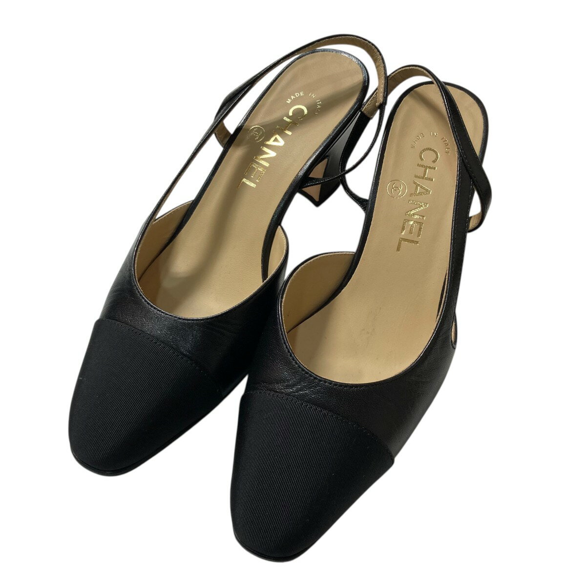 楽天市場】シャネル スリングバックの通販