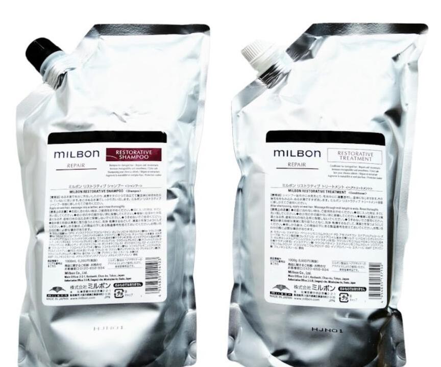 楽天市場】グローバルミルボン リストラティブ シャンプー 1000mlの通販