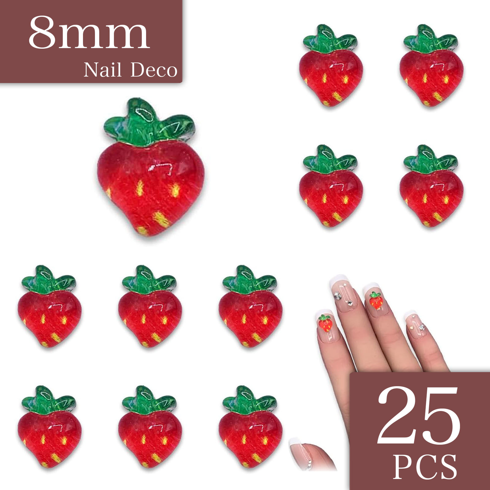 楽天市場】ネイル パーツ いちごの通販