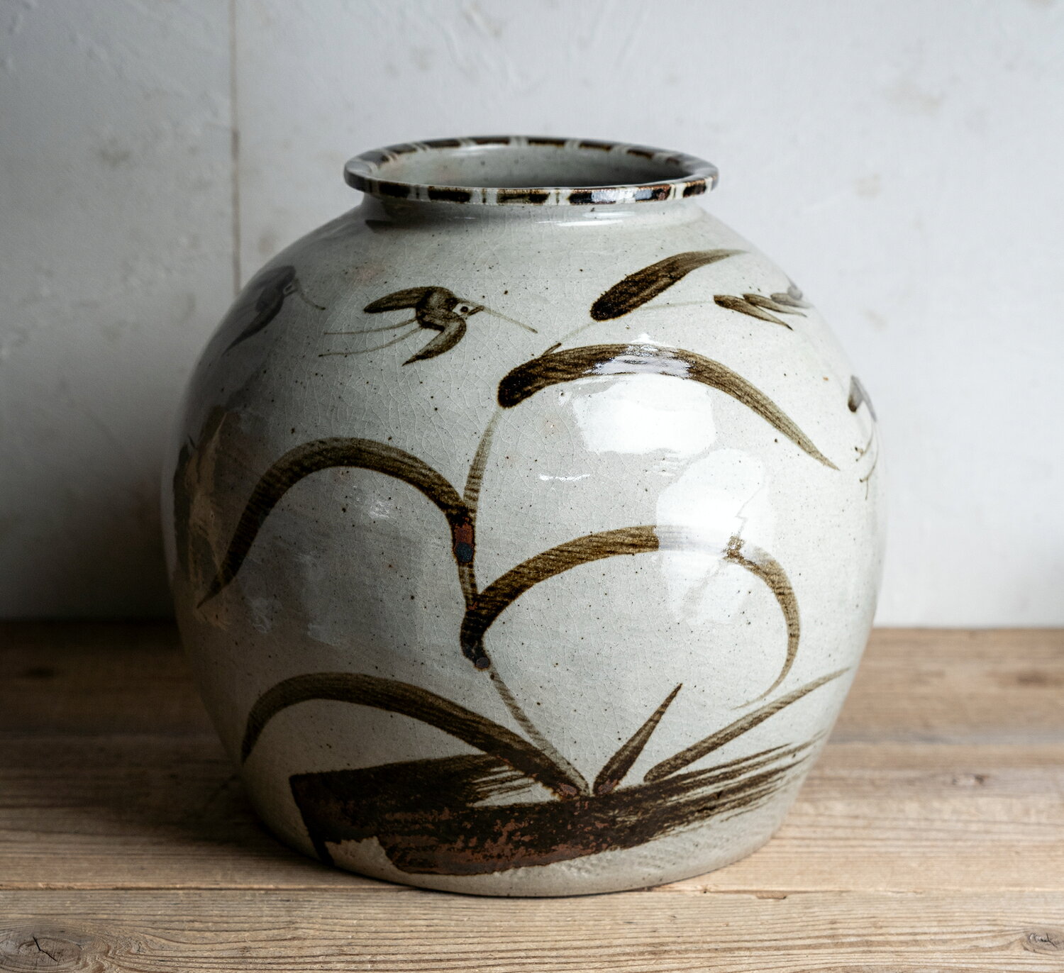 骨董 古物 壺置物 楽天市場】骨董○古備前自然釉壺○ | 室町時代-15