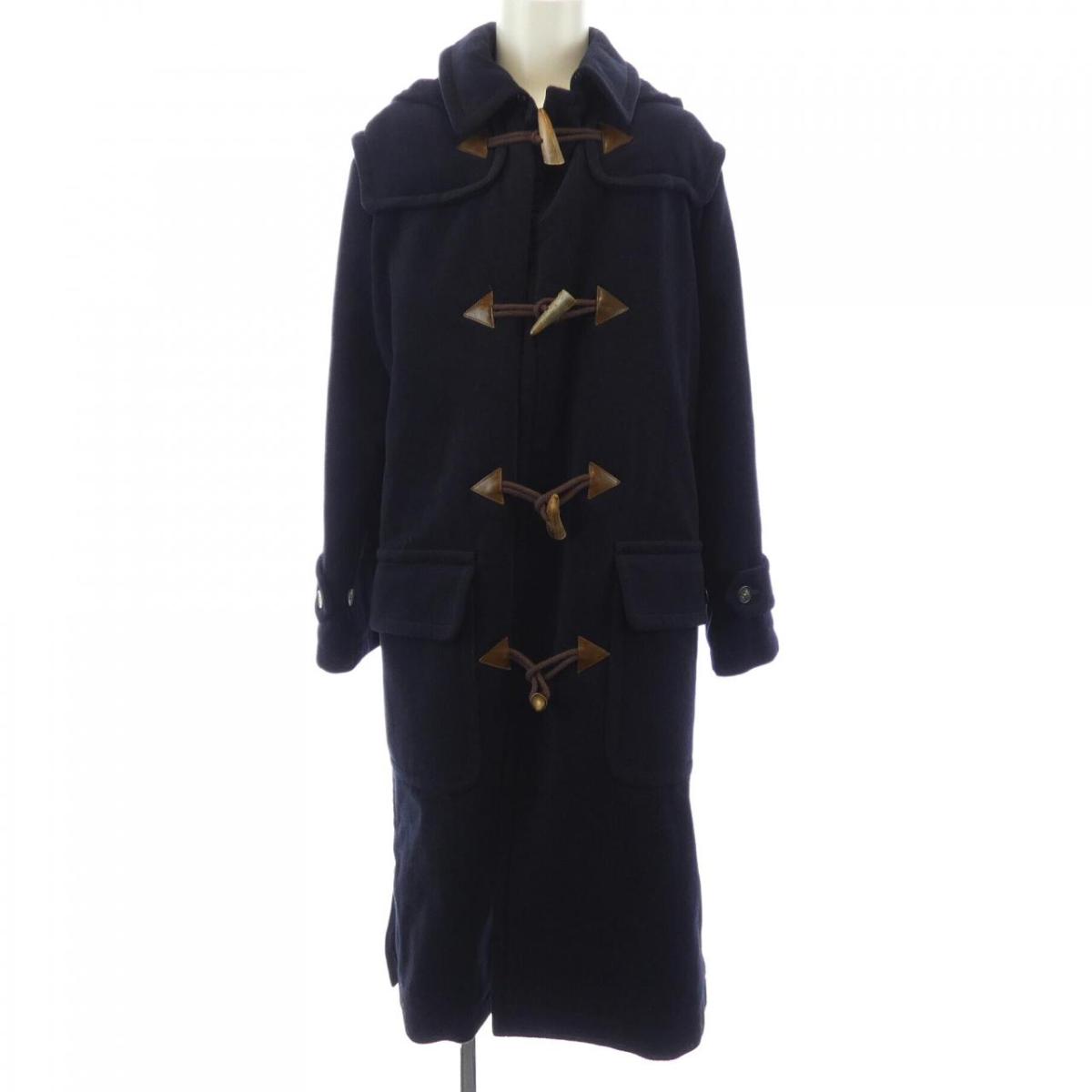 HERMES エルメス ヴィンテージ ダッフルコート ネイビー 52 楽天市場
