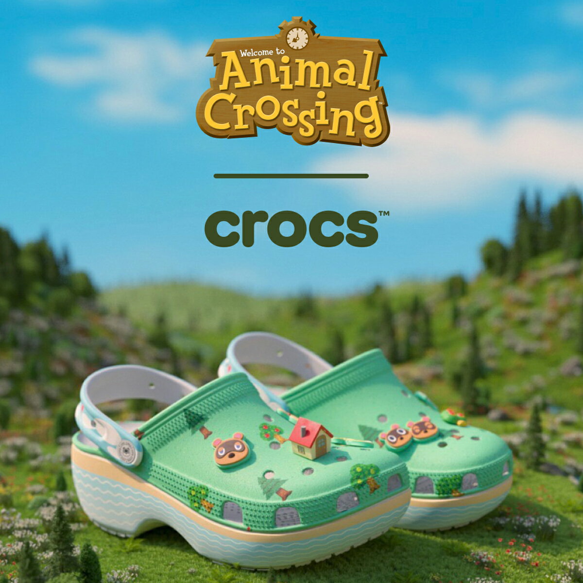 楽天市場】crocs どうぶつの森の通販