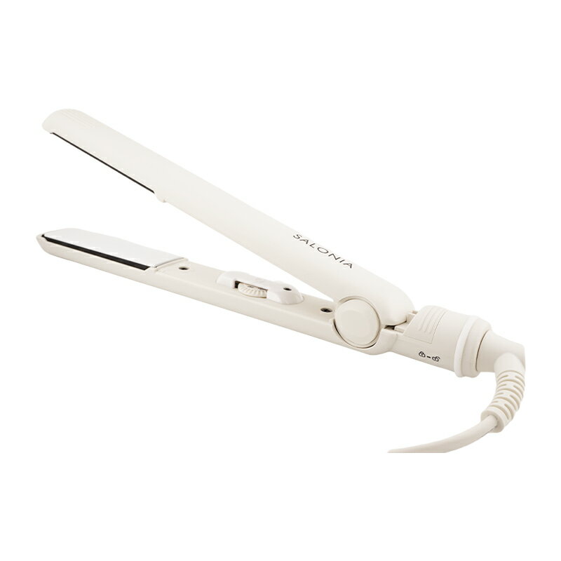 楽天市場】サロニア ストレートアイロン 白の通販