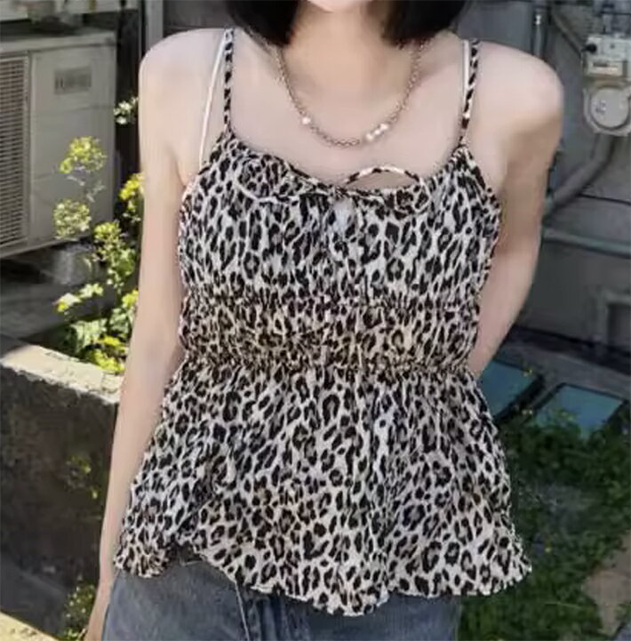 楽天市場】ヒョウ柄 下着（キャミソール｜トップス）：レディース