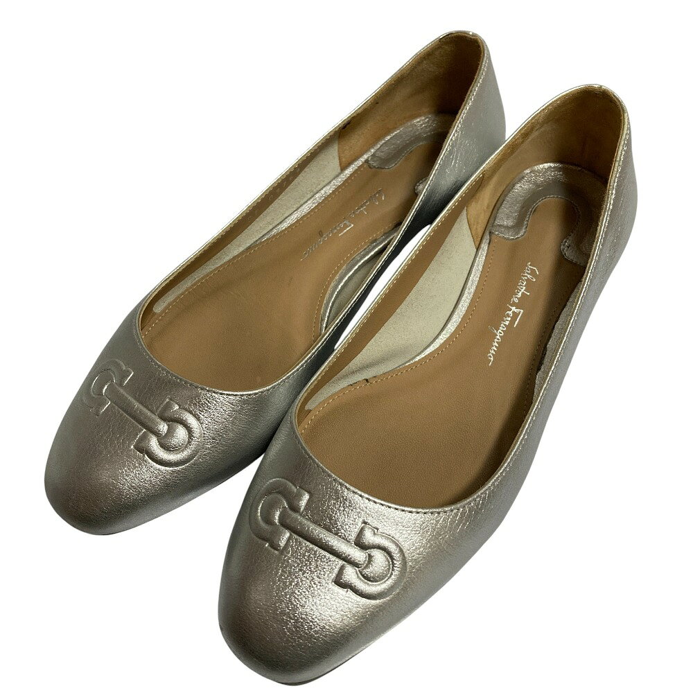 楽天市場】シルバー（ブランドフェラガモ）（パンプス｜レディース靴