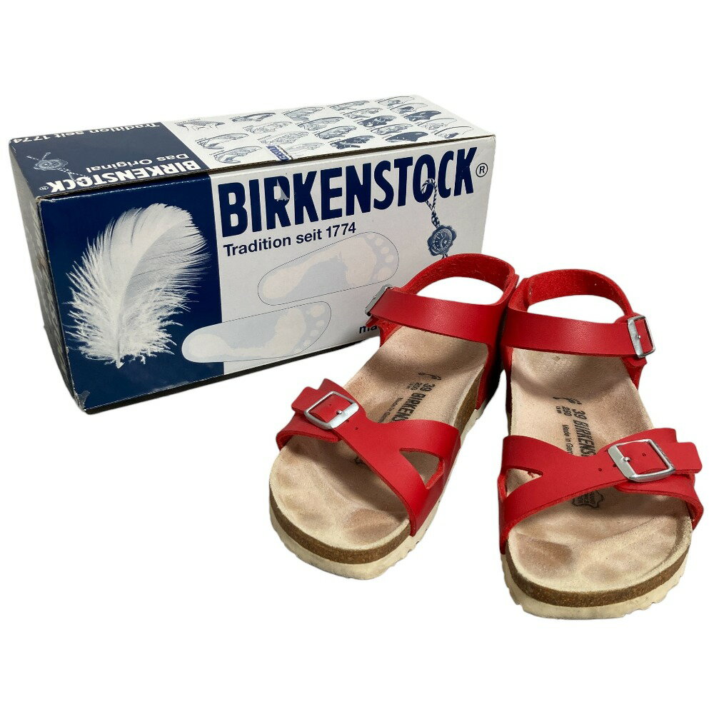 楽天市場】赤（ブランドビルケンシュトック）（サンダル｜レディース靴