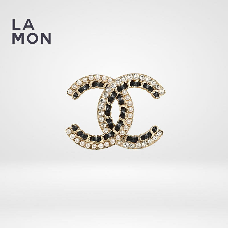 楽天市場】シャネル ブローチ パール（カラーブラック）（ジュエリー