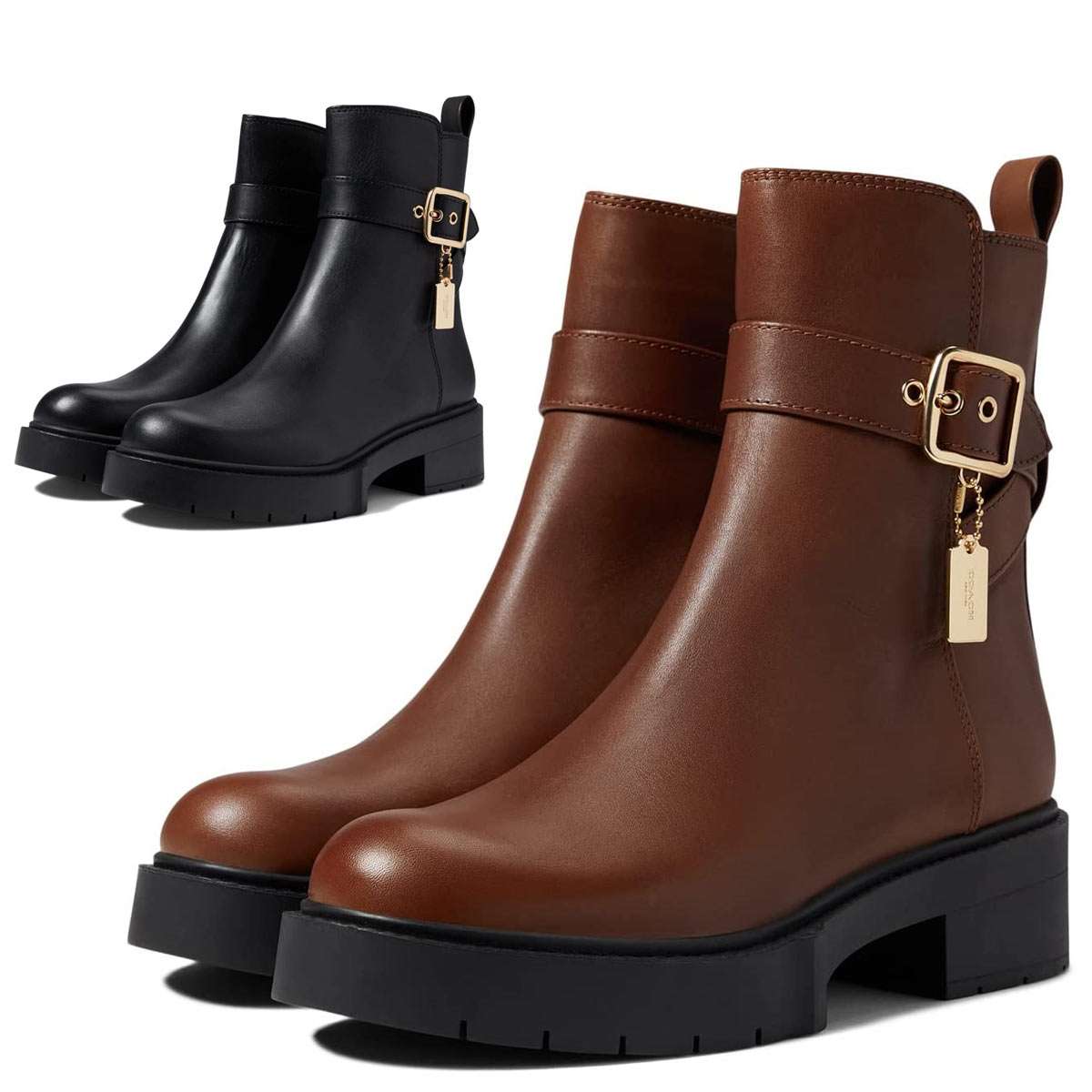 楽天市場】コーチ（ブーティ｜レディース靴）：靴の通販