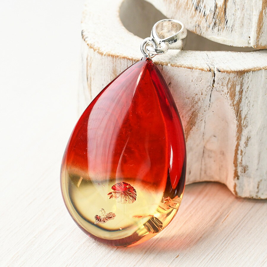 楽天市場】ペンダントトップ（種類（宝石）アンバー・琥珀