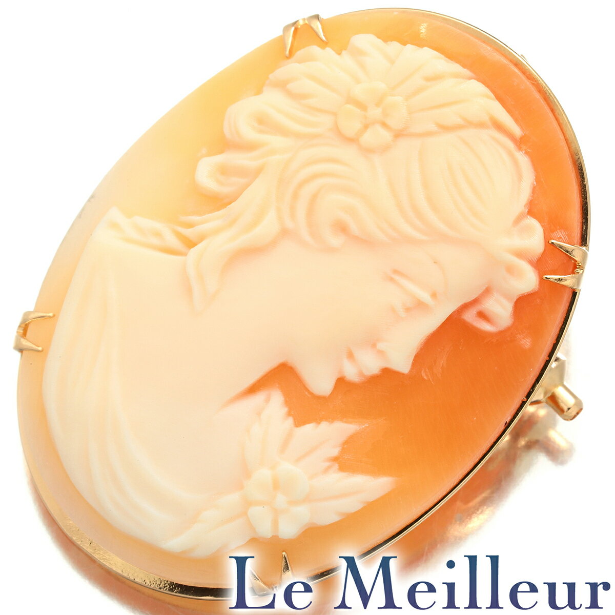 楽天市場】カメオ ブローチ（ペンダントトップ｜レディースジュエリー