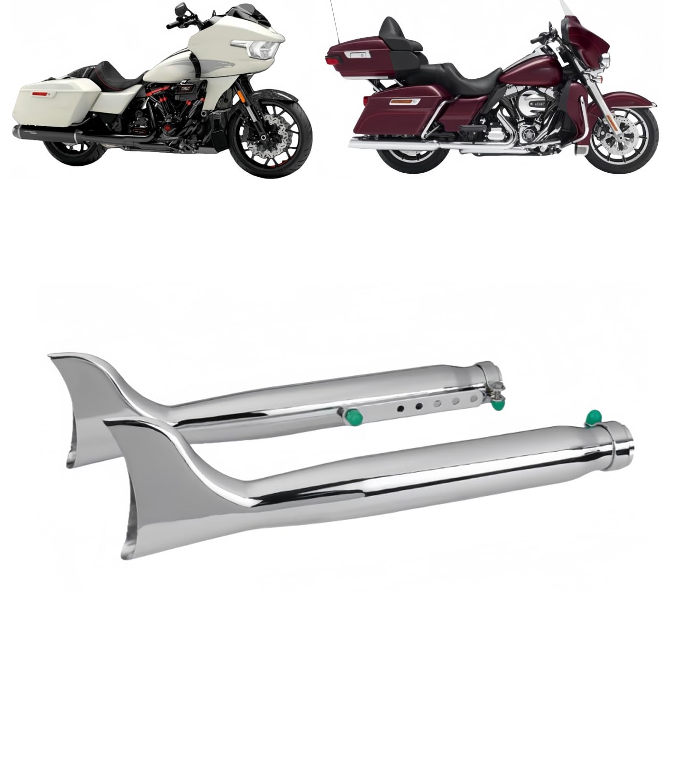 楽天市場】フィッシュテール マフラー（車用品｜車用品・バイク用品