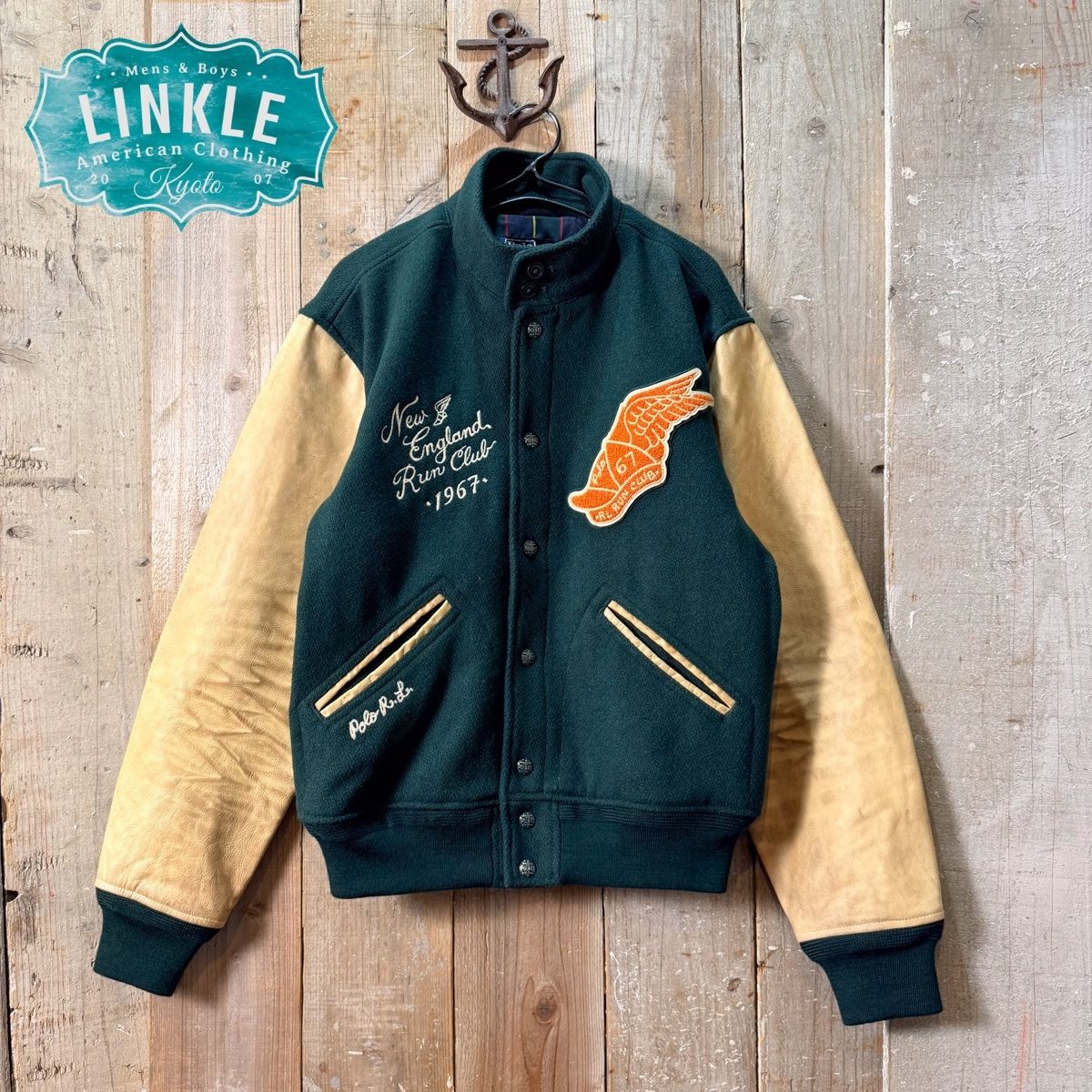 楽天市場】スタジャン ラルフローレン（素材（生地・毛糸）ウール