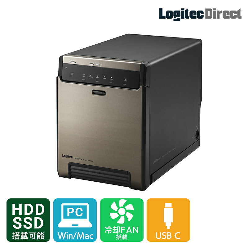 楽天市場】4ベイ ハードディスク ケース（外付けドライブ・ストレージ