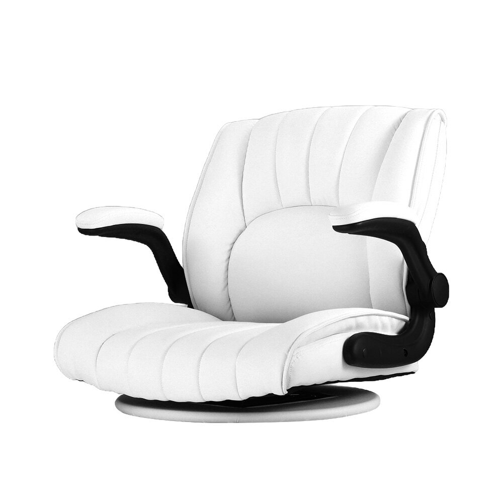 楽天市場】座椅子 回転（カラーホワイト）（イス・チェア｜インテリア