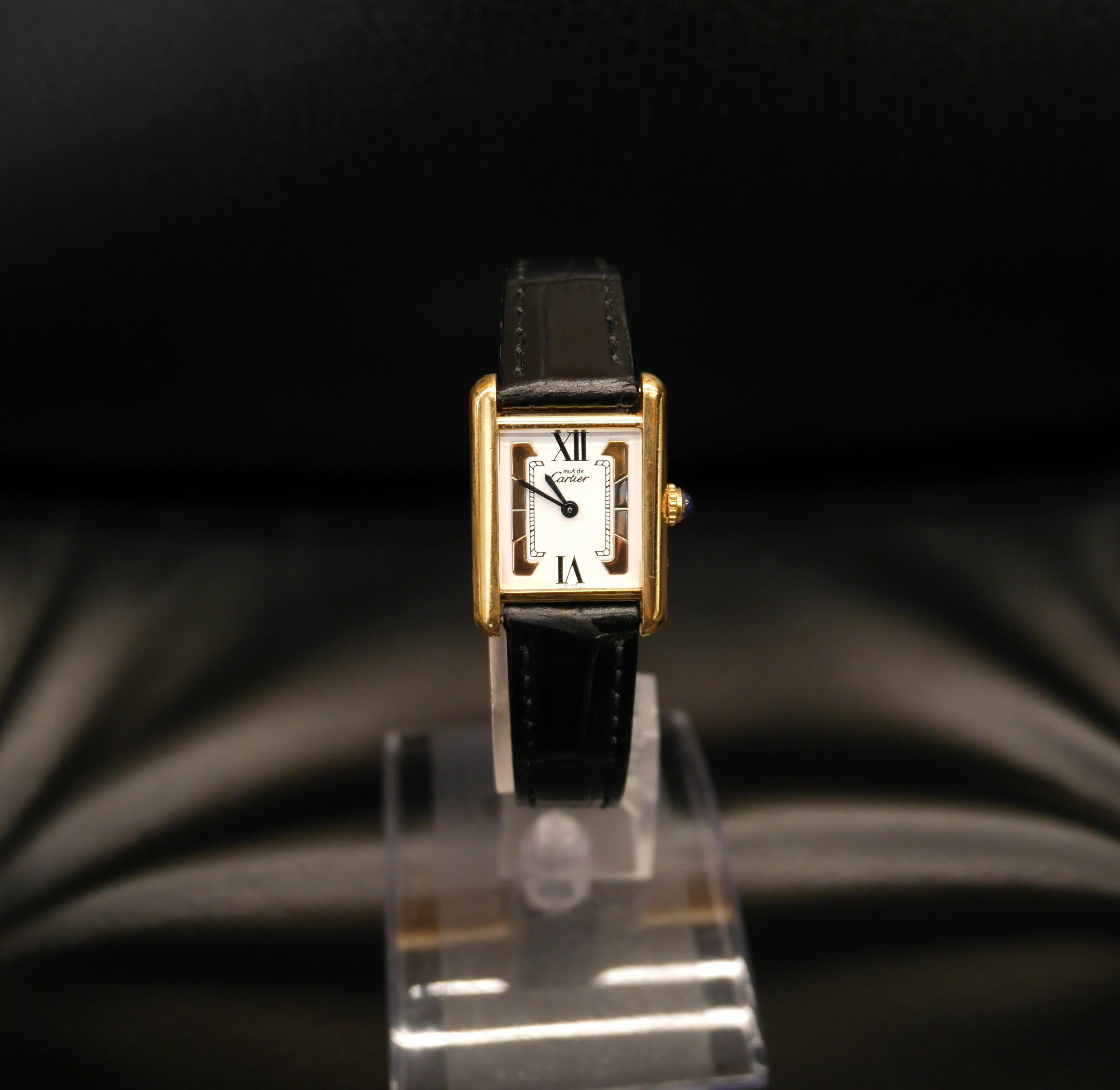 楽天市場】ホワイトゴールド（シリーズタンク（カルティエ））（腕時計