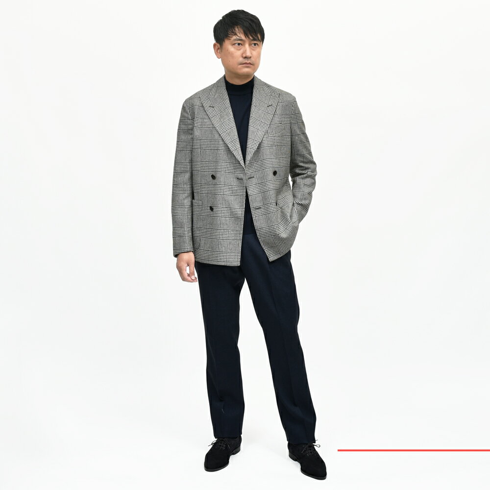 BOGLIOLI（ボリオリ）DOVERドーヴァー ウールポリエステルグレン