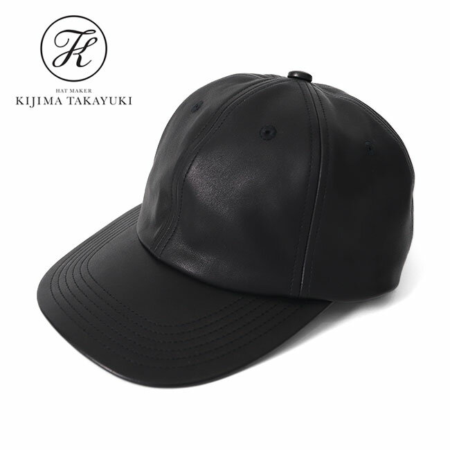 楽天市場】kijima takayuki キャップ（カラーブラック）（帽子｜バッグ