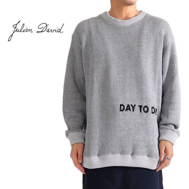 楽天市場】JULIEN DAVID（ニット・セーター｜トップス）：メンズ