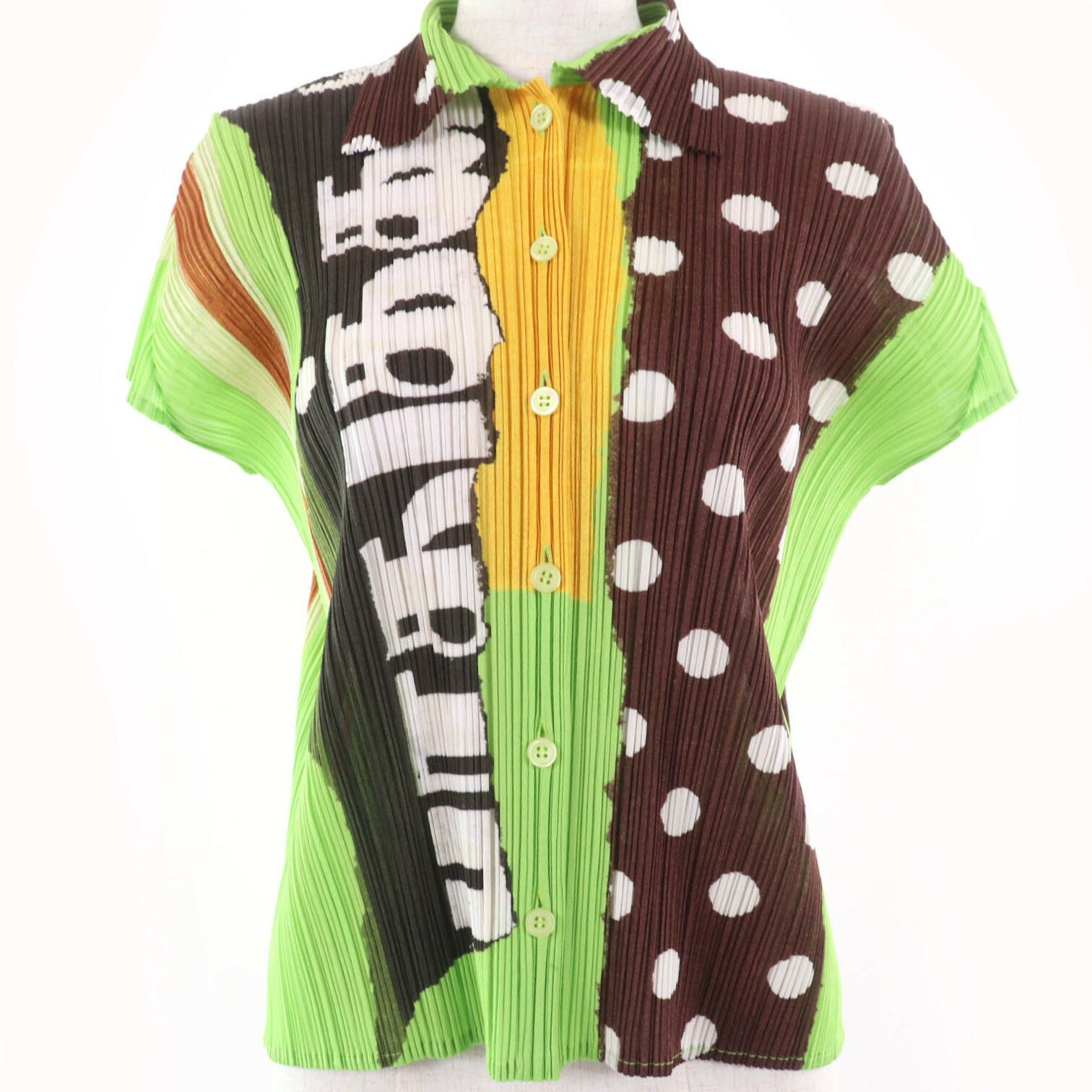 楽天市場】シャツ・ブラウス（ブランドイッセイミヤケ・柄総柄