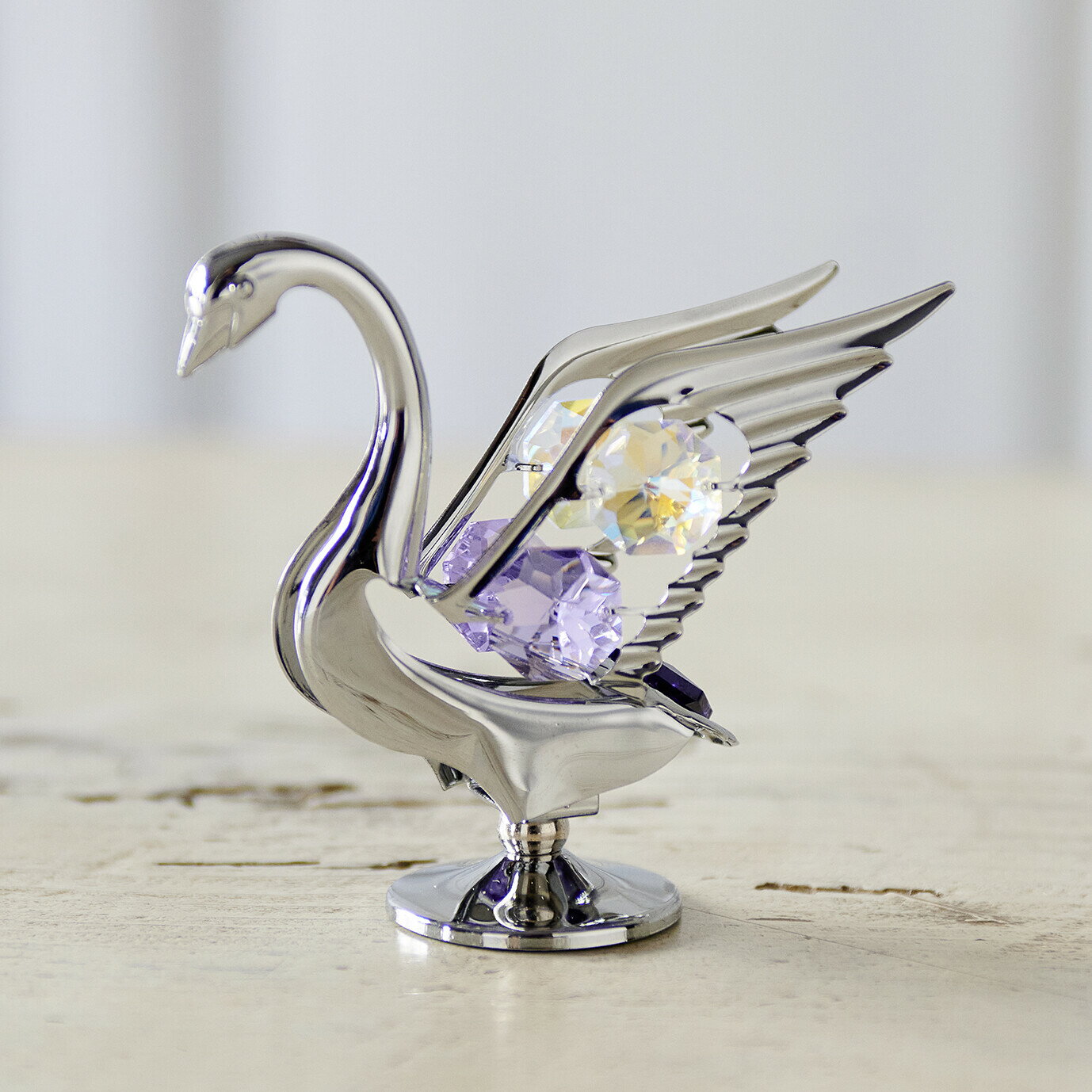 楽天市場】クリスタル 白鳥の通販